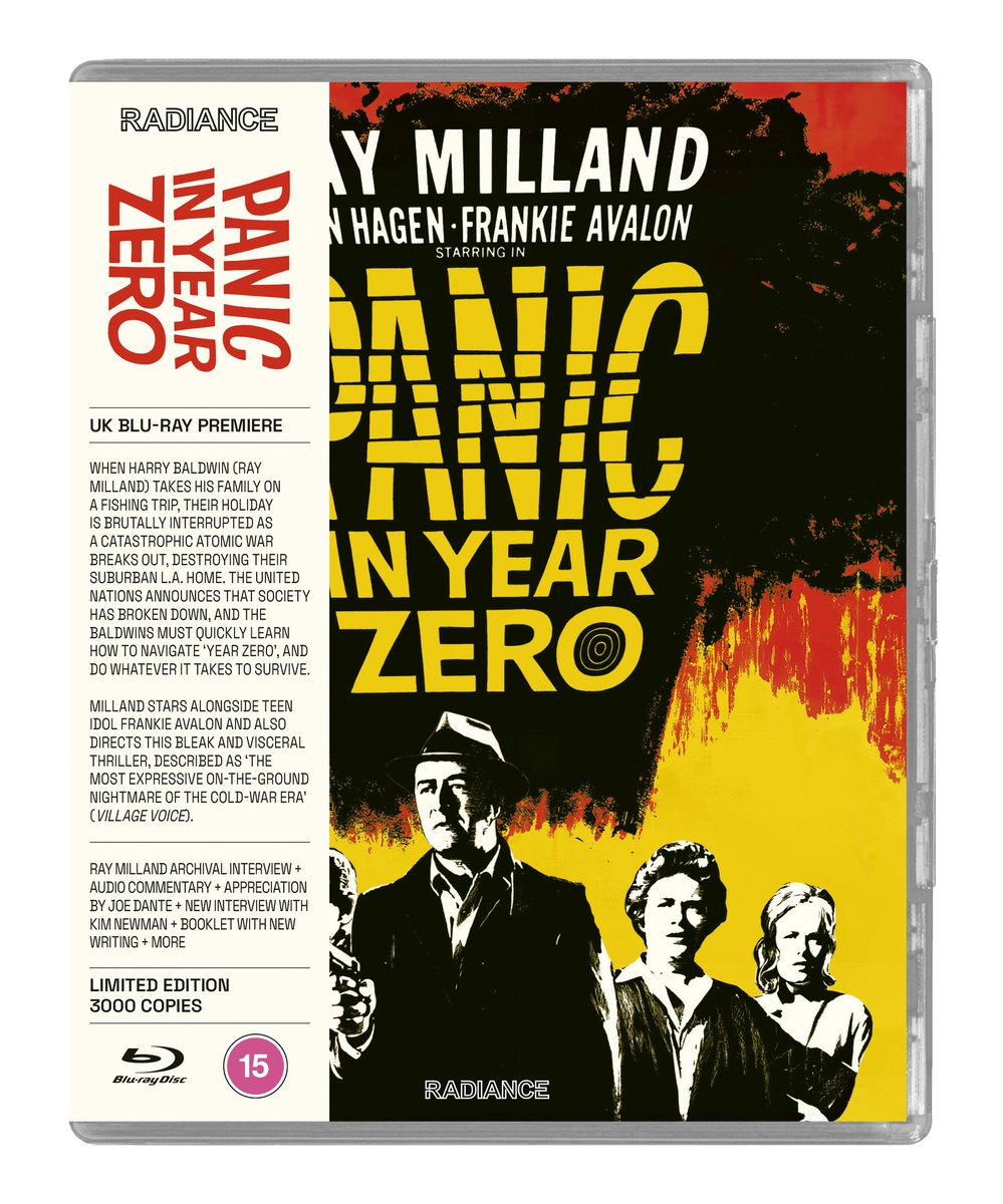 FilmsRadiance's tweet image. *NEW ANNOUNCEMENTS*
This November we are thrilled to debut four Blu-ray premieres, including a yakuza classic, a political thriller, Truffaut's dark tale of obsession and bomb-era sci-fi spectacular