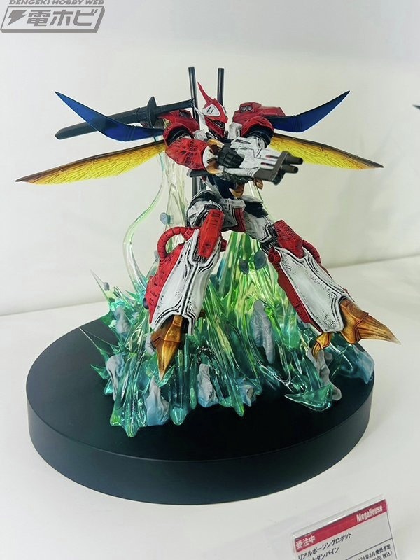 彩色見本初展示 リアルポージングロボット 聖戦士ダンバイン