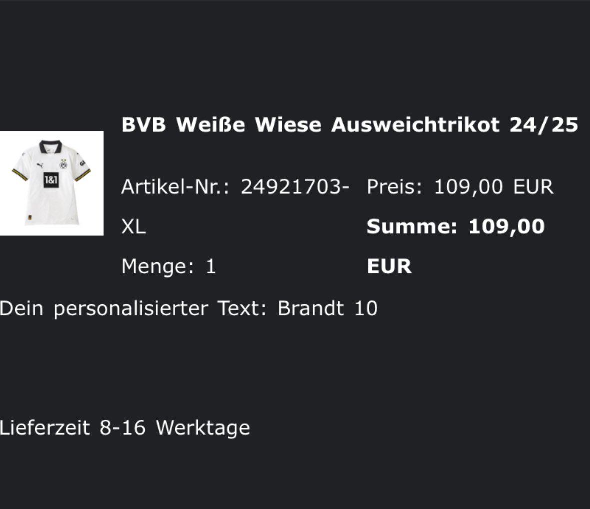 Jannik1909_'s tweet photo. Das Geilteil würde eingetütet✅ https://t.co/qGoGcrgbfh