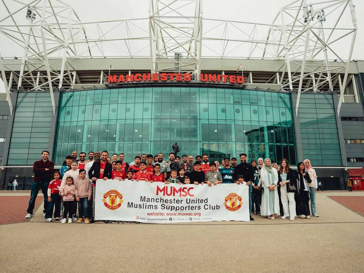 🚨 | OFFICIAL:

The first official Manchester United Muslim supporters’ club (MUMSC) has joined #mufc's global network of over 300 supporters’ clubs 🤲❤️