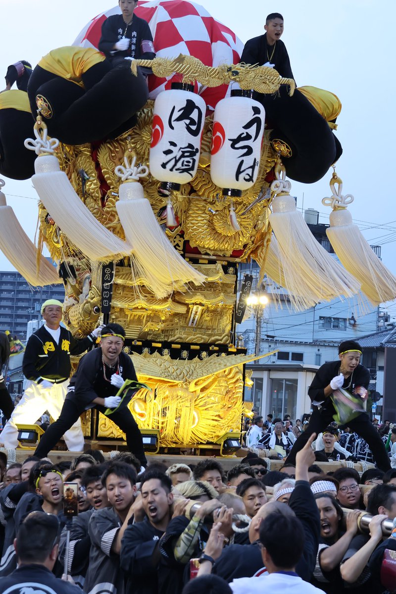 第59回さかいで大橋まつりダイジェスト⑥（太鼓台競演）】 今年の太鼓