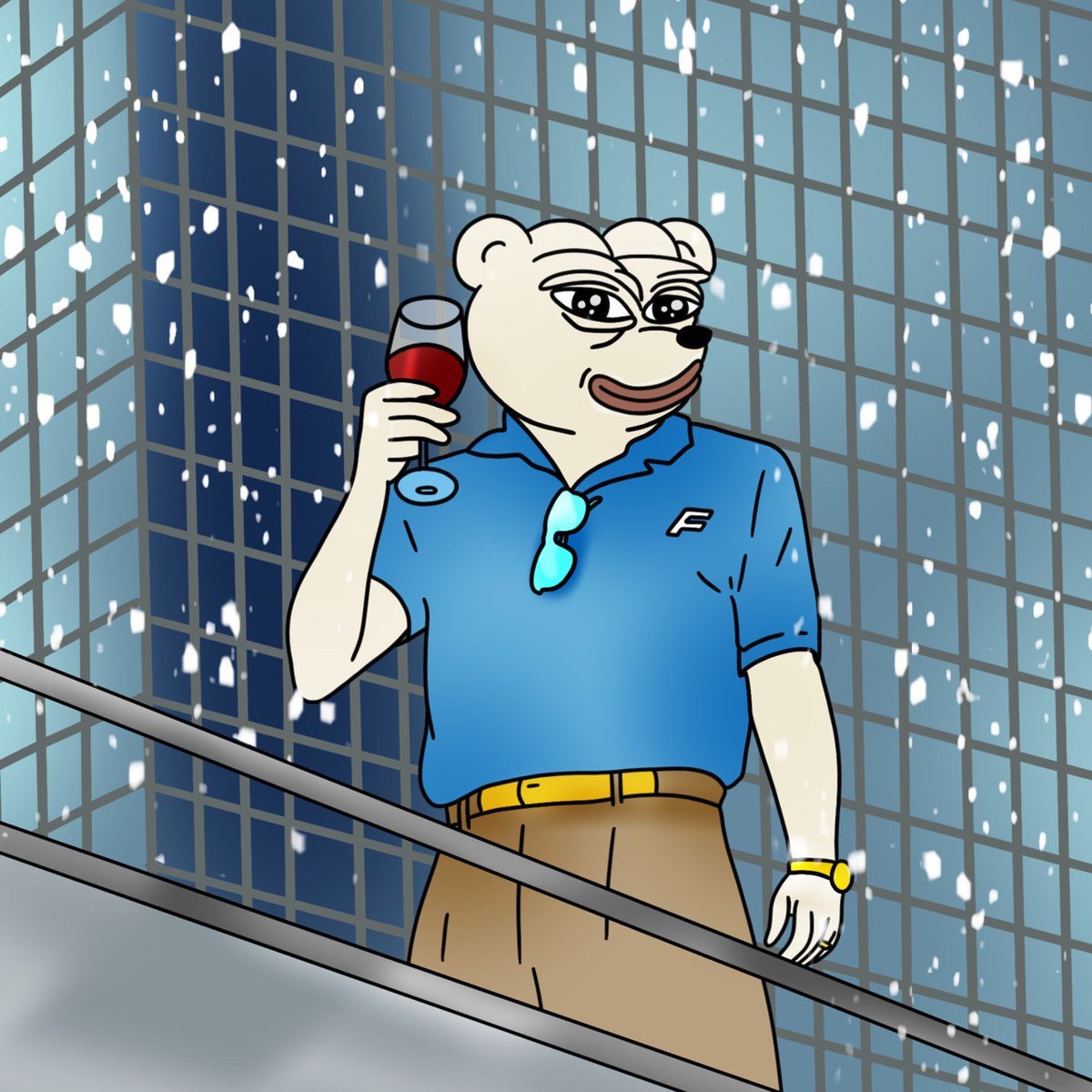 they say we’re all in the same boat.

bitch, I’m on a yacht.

$FROSTY ❄️🐻‍❄️