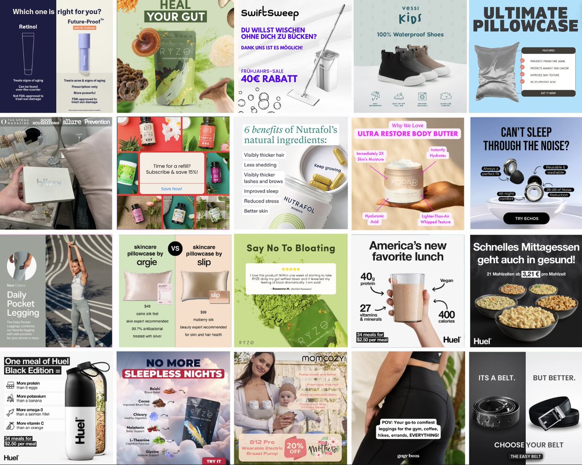 onlyso_ecom's tweet image. Si tu fais du FBAds, ce tweet est pour toi !

J'ai un fichier Canva avec 25 modèles de pubs qui ont généré +100M$. Tu peux les utiliser 100% gratuitement.

C'est simple : duplique, et adapte à ton produit/marque puis lance.

RT + commente "ads" et je te DM

(Tu dois me follow)