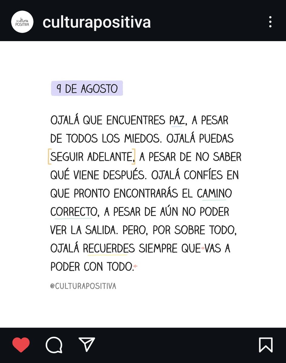 Para ti, para mí...