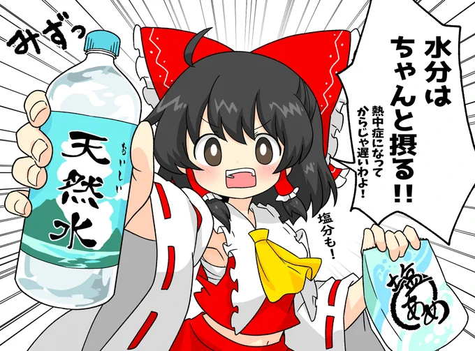 たまには真面目な事も言うわよ霊夢さんだって 