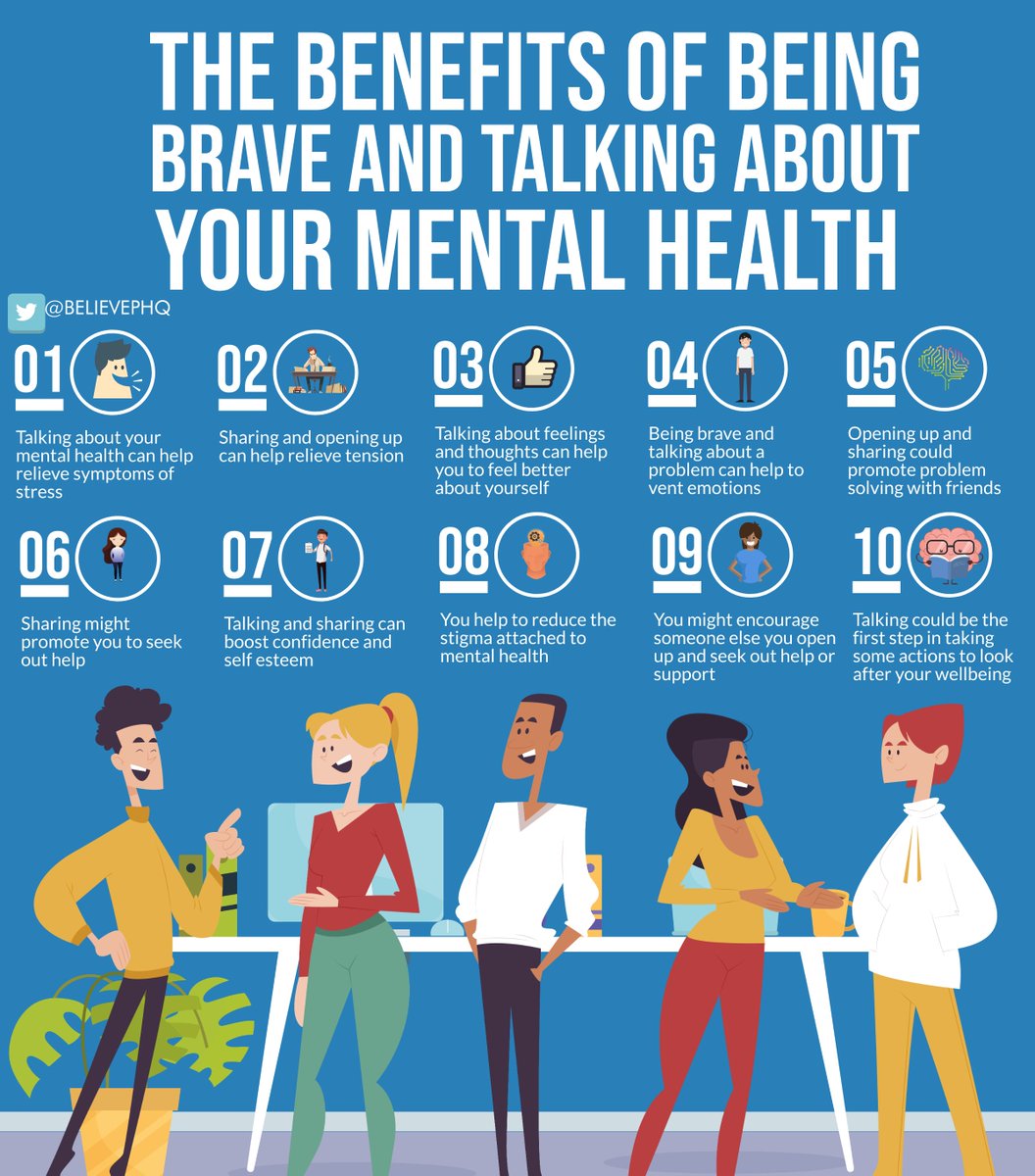 The benefits of being brave and talking about your mental health 

 #bebrave  #mentalhealthmatters  #speakout