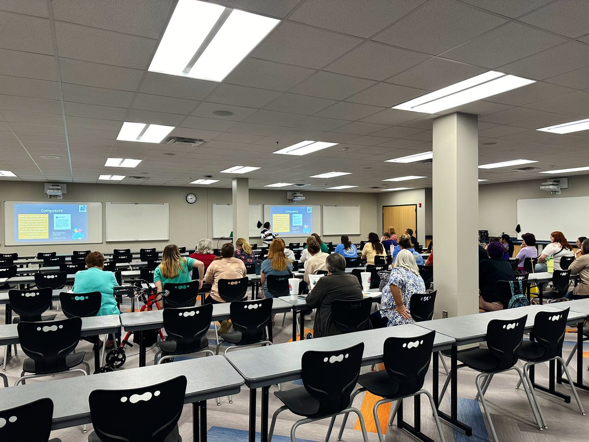 TSC para training is in full force! Thank you to our incredible support staff for showing up today and everyday to support our students #tscmatters