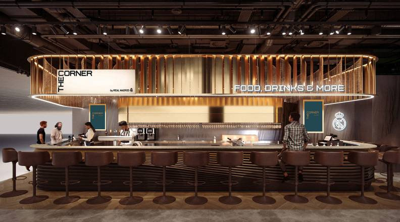 lucianodelrio's tweet photo. El Real Madrid expande su presencia más allá del deporte. Se ha anunciado la apertura de restaurantes en los aeropuertos de España, que se llamarán The Corner by Real Madrid, y que empezarán debutando en las terminales T1 y T4 del Aeropuerto Adolfo Suárez Madrid-Barajas. https://t.co/csWLNSU7qt