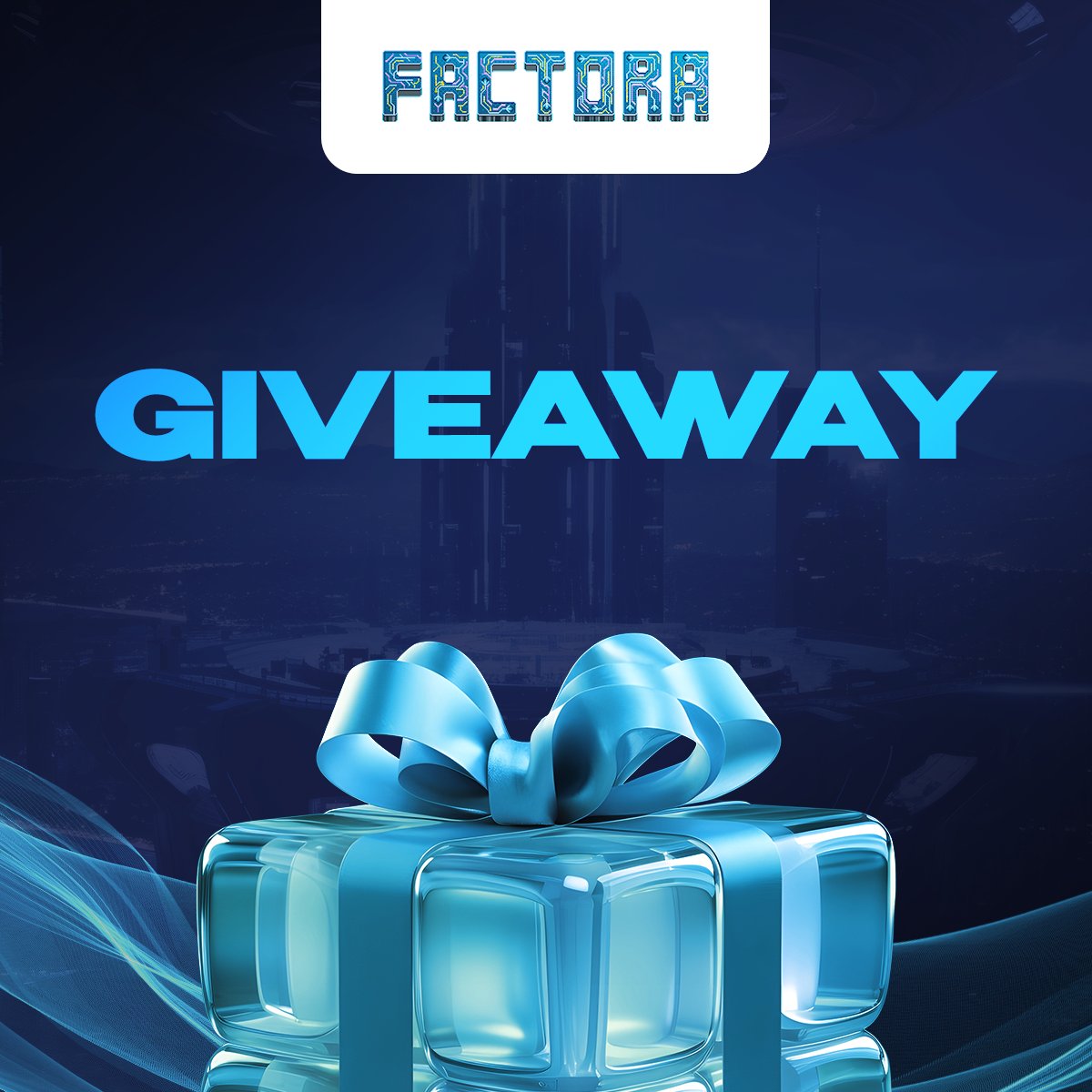 🟢 We have more than 6500 users in Factora!
🎁 To celebrate this, we are launching a GiveAway!
250 XRP - 5 winners

Conditions:
1️⃣ RT + Follow <a href="/FactoraGame/">Factora</a>
2️⃣ Tag friends

Join our Tap: t.me/FactoraBot/game
Results: August 12, 2024!

#Give #Contest #Tap #Telegram