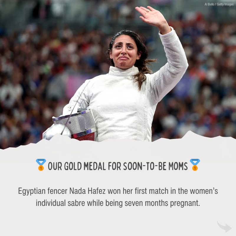 WHO's tweet photo. Who’s taking gold 🥇 for health at the @Olympics?

At the @Paris2024 Games, we’ve seen sportsmanship, unity, and dedication to health and well-being. Here're some of the top health moments from this past week! #Paris2024