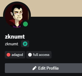 I just got upgraded to AdaGod role!! Thanks <a href="/AdaGods_/">AdaGods</a>