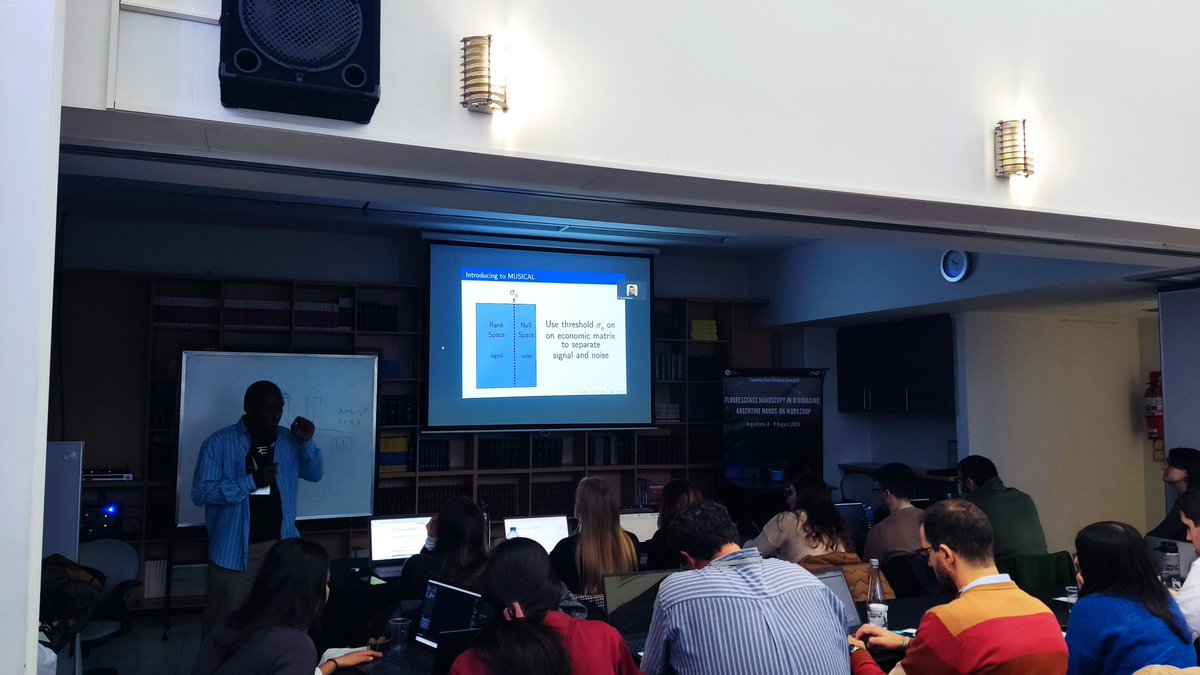 acnilo's tweet photo. Super-Resolution Microscopy Transformed Microscopy, the community is transforming us. Fluorescence Nanoscopy Bioimaging at the IBYME @FundacionIbyme. Two days #SpreadingNanoscopyLatAm with talks, hand-ons and challenges. @cziscience
@ImaginaUdelar @LNMA_MX https://t.co/lP2ST0O4Ov