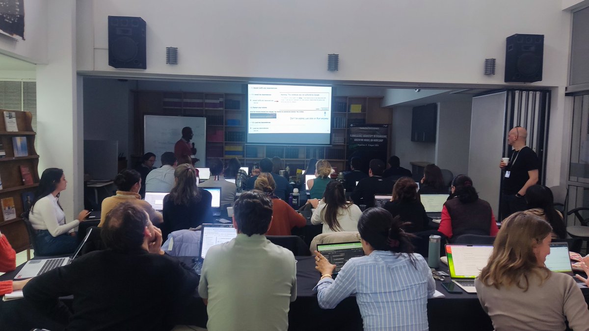 acnilo's tweet photo. Super-Resolution Microscopy Transformed Microscopy, the community is transforming us. Fluorescence Nanoscopy Bioimaging at the IBYME @FundacionIbyme. Two days #SpreadingNanoscopyLatAm with talks, hand-ons and challenges. @cziscience
@ImaginaUdelar @LNMA_MX https://t.co/lP2ST0O4Ov