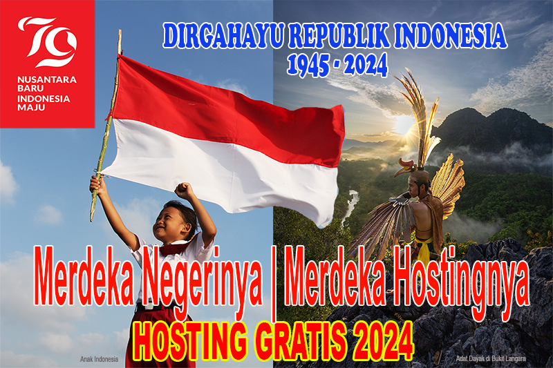 Merdeka Negerinya | Merdeka Hostingnya :: Hosting Gratis 2024. Layanan hosting berkualitas super cepat didukung teknologi hosting tinggi kontrol panel cPanel, Cloudlinux, Litespeed, NVMe, data center TIER III di Jakarta, support 24/7 my.1stserver.com/announcements/…