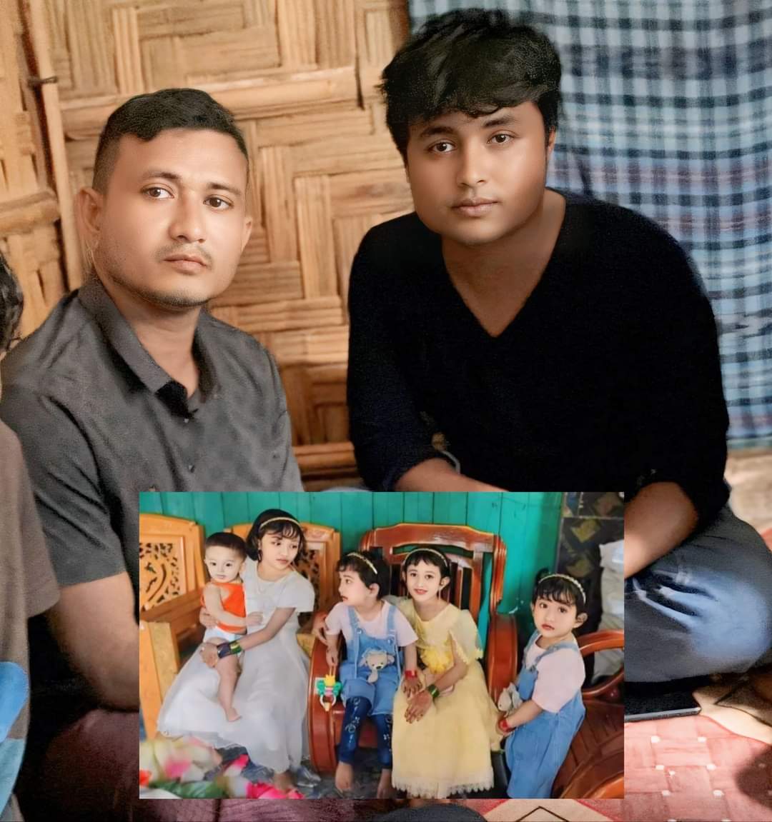 " O Baa, save me, I am drowning! "

Today, we met Salim, a father who escaped after losing all five of his children in a single day.

" AA fired countless weapons towards gatherings of innocent Rohingya. "

" In that boat, I lost my 5 children and my sister lost her 4 children."