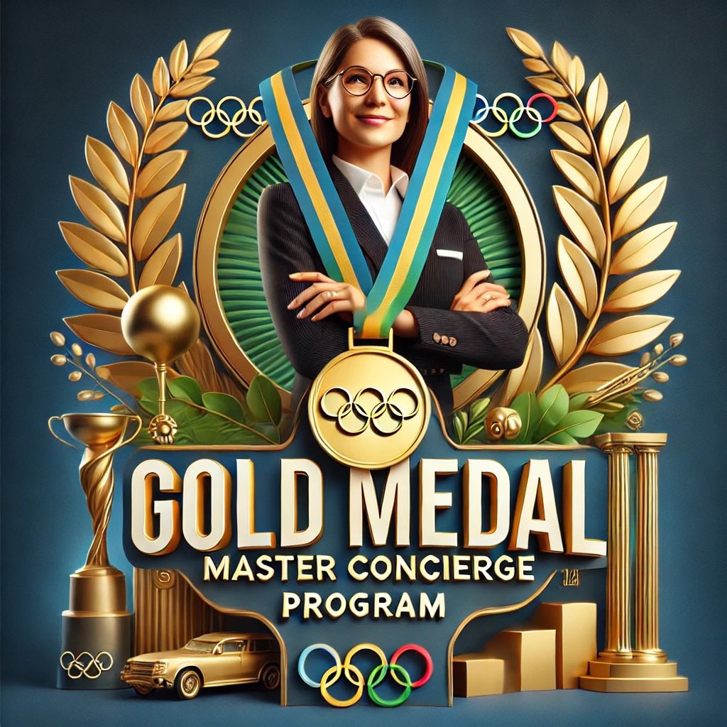 MCProgram4Pros's tweet image. Do you have a gold medal-winning small business strategy? Our Master Concierge Program is designed to elevate your skills to the highest level of excellence. Join us and take the next step towards professional greatness!

#GoldMedal #ConciergeProgram #ProfessionalDevelopment