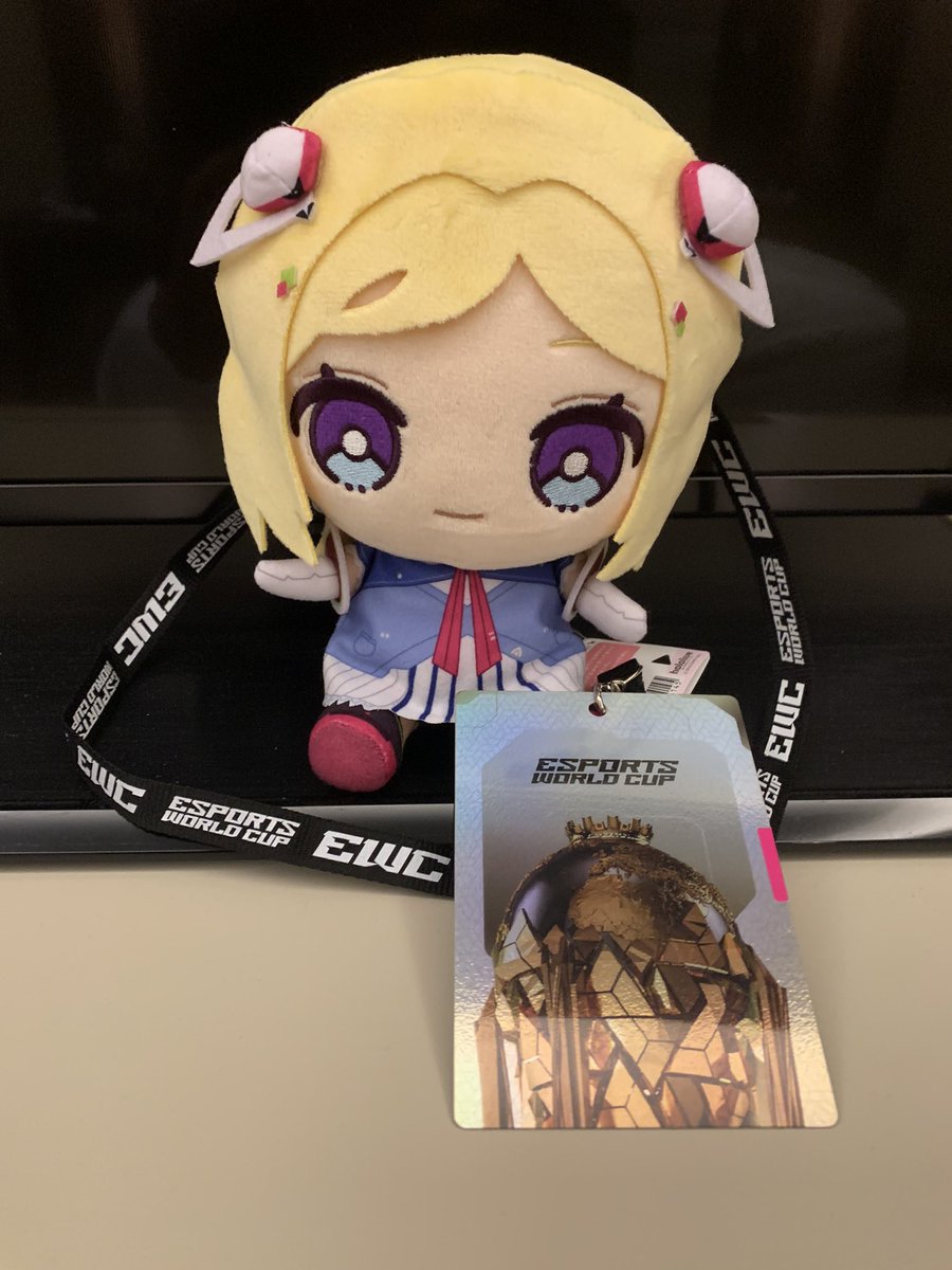 higuchi010914's tweet image. よし！あと4時間後くらいから俺のEWC始まるぞ！なんだかんだアキさんのぬいぐるみを撮る機会なかったからここで撮っときます！村のみんなや応援してくれるみんな力を分けてくれ〜！
頑張ります🫡
#EWC2024