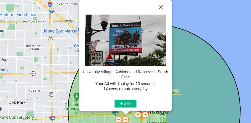 AdSemble's tweet photo. This beautiful #digital billboard in the University Village neighborhood of #Chicago is available immediately for you to launch a billboard campaign on inside your #AdSemble #OpenDisplay dashboard #Marketing #Advertising

https://t.co/xs4fXsJ9UN https://t.co/Z7LreLQHEP