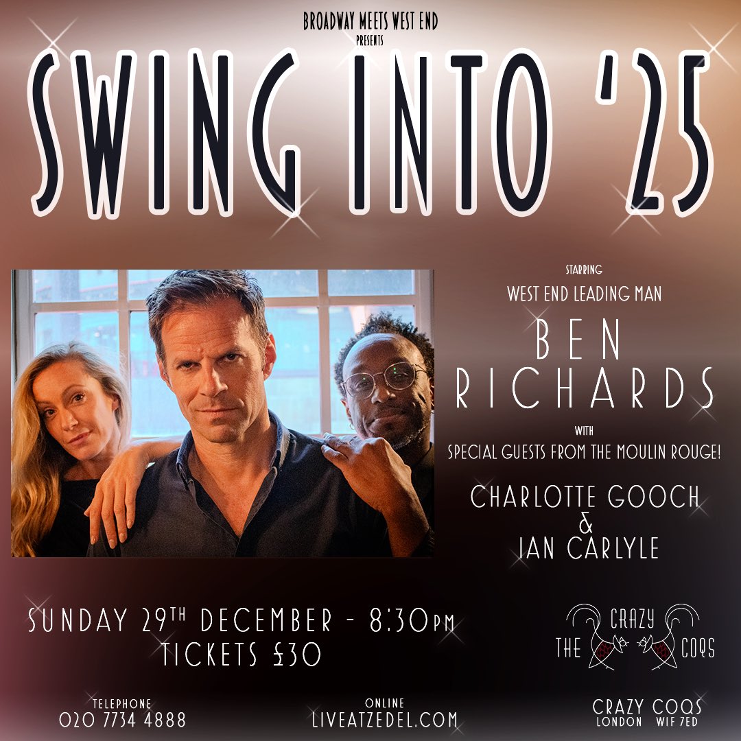 Ben Richards ( official ) (@benrichardsact) on Twitter photo Same gig, same people, different time!
Due to having a <a href="/moulinmusicaluk/">Moulin Rouge The Musical UK</a> performance at 5pm ( Christmas schedule) I’ve moved our start time to 8.30pm, going to be an awesome night, you coming ? X
brasseriezedel.com/events/ben-ric… Same gig, same people, different time!
Due to having a <a href="/moulinmusicaluk/">Moulin Rouge The Musical UK</a> performance at 5pm ( Christmas schedule) I’ve moved our start time to 8.30pm, going to be an awesome night, you coming ? X
brasseriezedel.com/events/ben-ric…