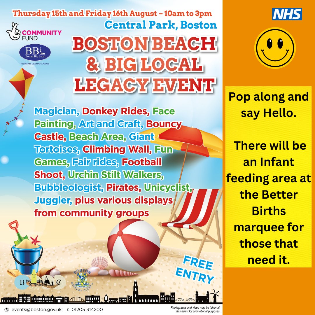 Looking for something to do with your family next week? Then pop along and see us Thursday and Friday @bostoncentralpark Lincolnshire.
#bostonlincolnshire
#FamilyFun