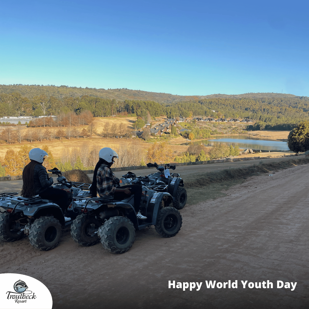troutbeckresort's tweet photo. “The future belongs to those who dare to dream beyond boundaries.”
Happy World Youth Day!
#ExperienceExploreEnjoy #TroutbeckResort #ProudlyAfricanSun https://t.co/eldcUmb1uC