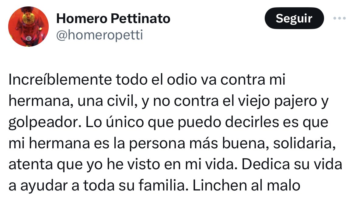 Yo no se en qué mundo paralelo vive este pibe que no ve que  al primero que repudiamos todos es al nefasto de Alberto, incluso medios internacionales. Ahora, si beboteas sentada en casa Rosada e ingresas en pandemia sin explicar a qué, alguna puteada te vas a ligar calculo. No?