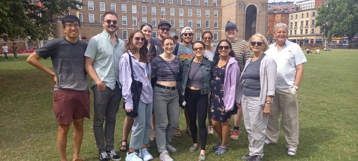 RobCollinGuide's tweet image. Lovely group from Bristol on #BristolSlaveTradewalk on Sunday 4 August.  A lot to guide on this difficult part of Bristol, Bath and British history and Colston&apos;s divisive legacy and the relevance of this history to us now.  @Dr_RGStone @BBGuides @brunelsbridge