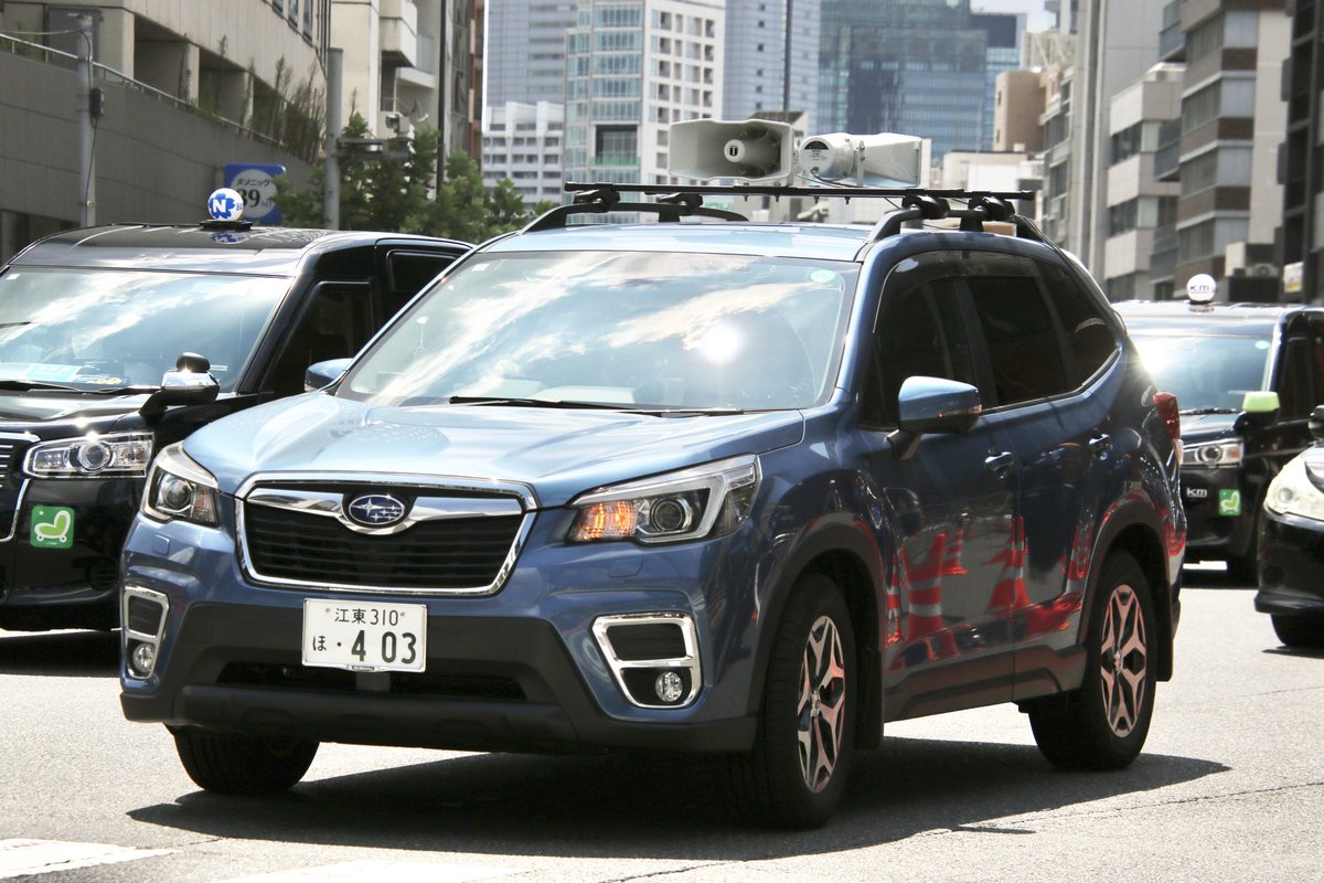 右翼 #街宣車 #反ロシアデー 🎌国民有志団体 #戦線社(髙田輝氏) スバル