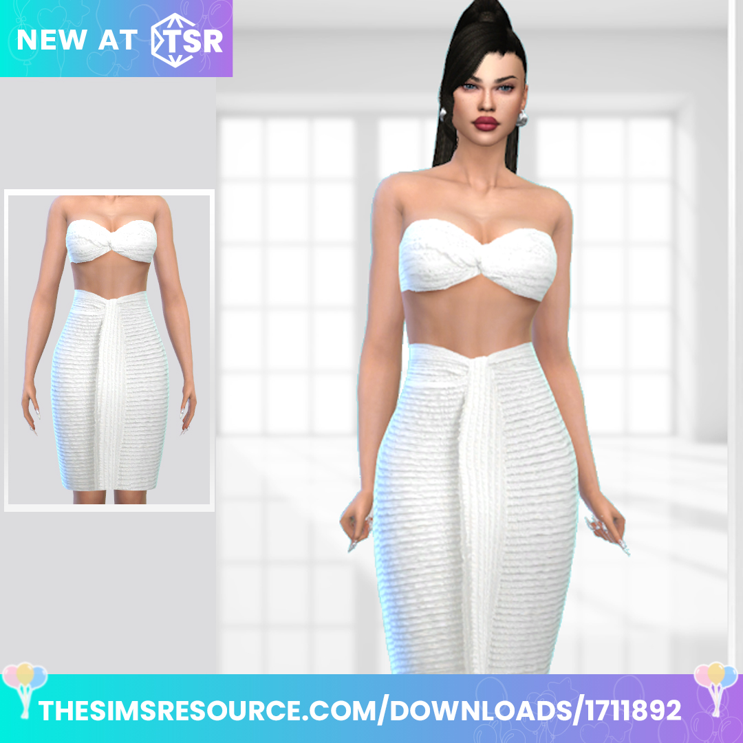 sexy mädchen in unterwäsche The Sims Resource | Wedding Outfit main image 0
