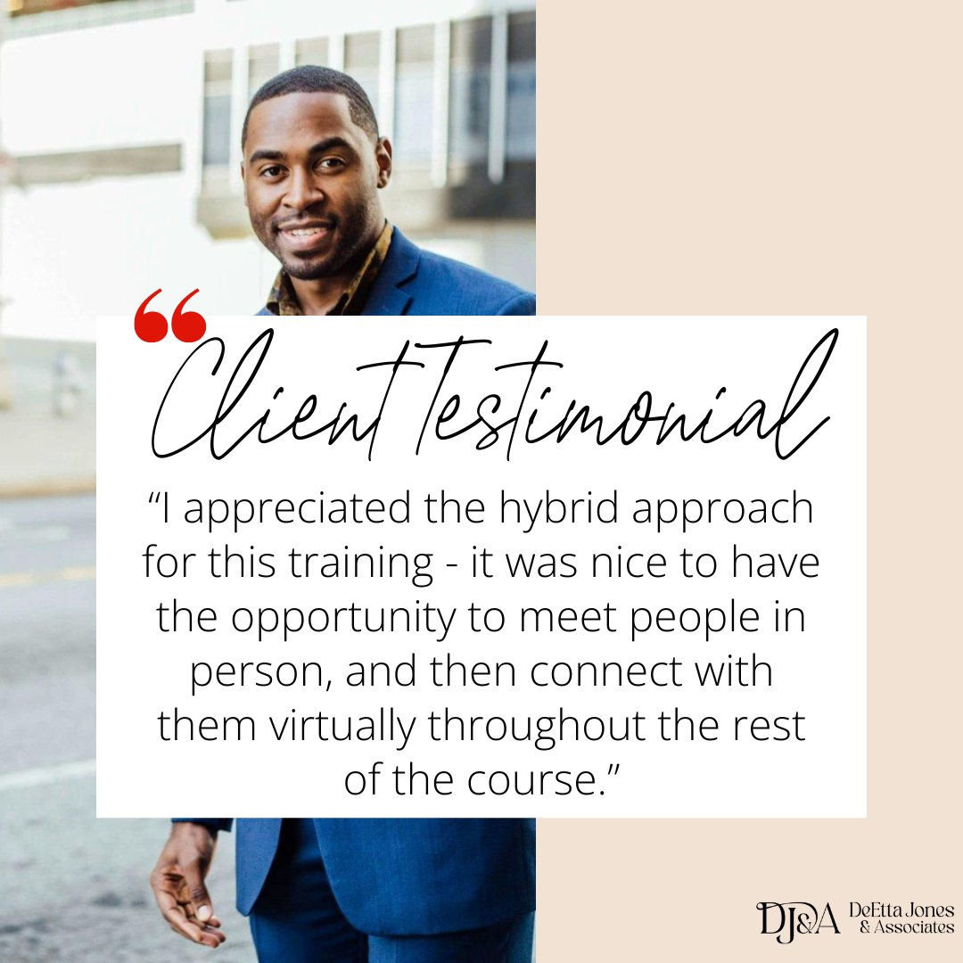 Whether your focus is on inclusive leadership, continuous learning, or creating a culture of excellence, the DJA programs are designed to meet your organization’s needs. Enroll now in the Inclusive Manager’s Toolkit™ #HybridTraining #LeadershipDevelopment hubs.la/Q02KK0FN0
