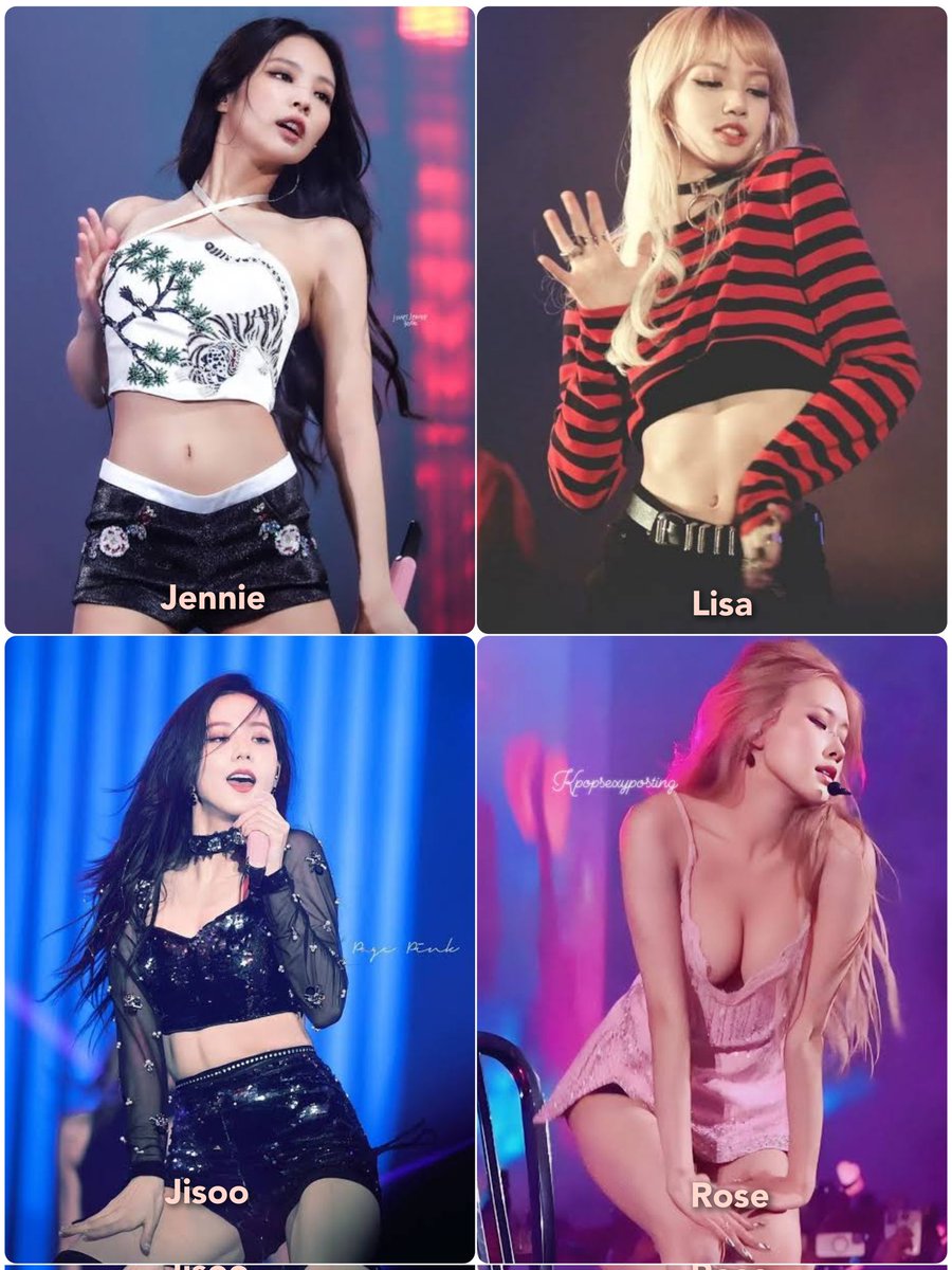 glampoint_India's tweet photo. Who's your favourite? 
@BLACKPINK #BLACKPINK https://t.co/ckPMnCOuMs
