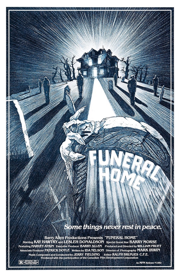 EugWSerra's tweet photo. On October 3, 1980, Funeral Home (A.K.A. Cries in the Night was released. #FuneralHome #LeslehDonaldson
#KayHawtrey #AlfHumphreys #HarveyAtkin #JackVanEvera #BarryMorse https://t.co/UsplXZRQxj