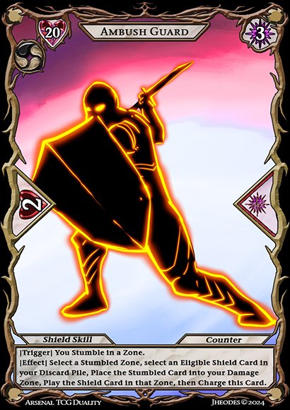 ArsenalLcg's tweet photo. Shields and breakers! Do you choose offense or defense? #arsenaltcg #chooseyourweapon https://t.co/KpfnNHQyHp