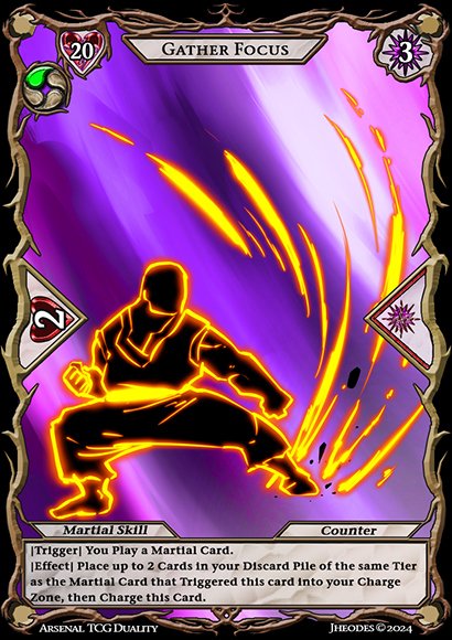ArsenalLcg's tweet photo. Martial arts and healing weapon skills. #arsenaltcg #chooseyourweapon https://t.co/MFz4QmhMX5