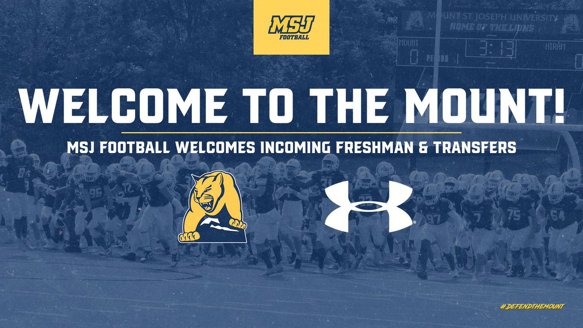 MSJ_FB's tweet image. With Move-In Day just around the corner, we are thrilled to welcome our incoming freshmen and transfers to the @MSJ_FB family!

Welcome to 𝐓𝐇𝐄 𝐌𝐎𝐔𝐍𝐓..