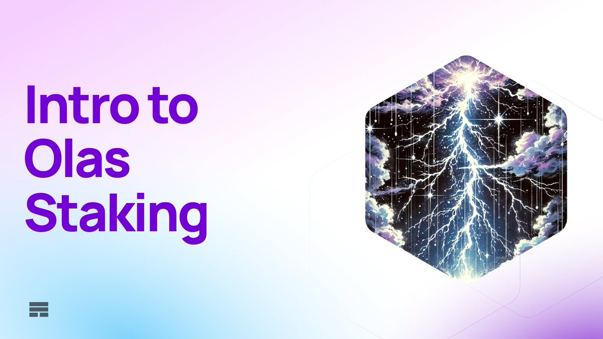 autonolas's tweet photo. Olas Staking Explained to Beginners 📚

Recently, the proposal to launch Olas Staking was passed.

And, the first staking contracts are launching soon 🚀

Here's a quick guide on Olas Staking 👇🏻 https://t.co/uYTWHCk8da