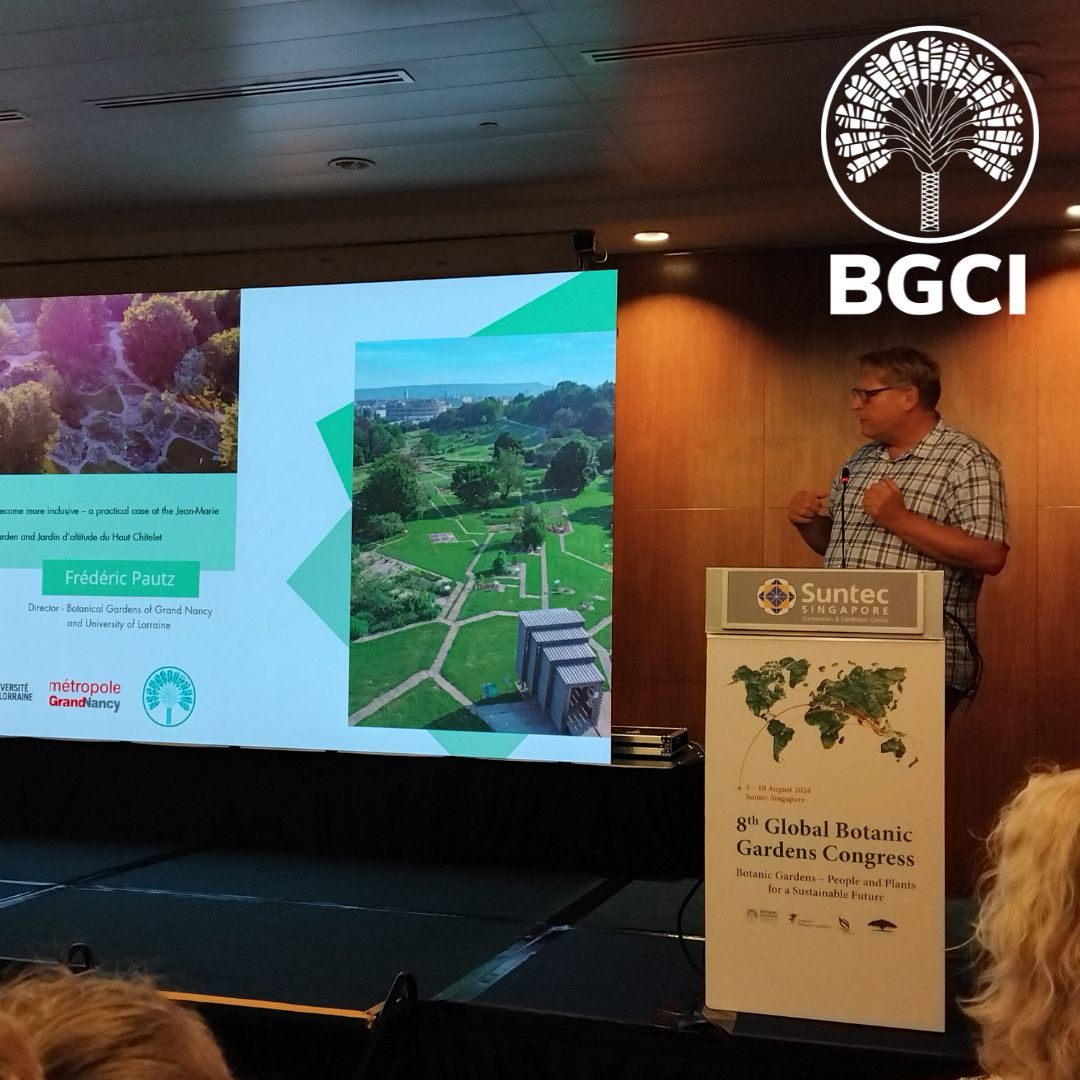 Another inspiring session on engaging communities here at #8GBGC. 
Speakers: Santiago Bravo Sánchez (Padre Julio Marrero Botanic Garden), Alejandro Palmarola (Botanic Garden of Havana), Frédéric Pautz (Jardin Botanique Jean-Marie Pelt)  &amp; Amy Bolton (United States Botanic Garden)