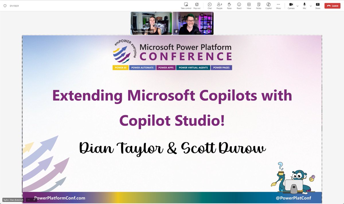 Dian Taylor 🇳🇱🤘MVP (@d365goddess) on Twitter photo 🧠<a href="/ScottDurow/">Scott Durow #ProCodeNoCodeUnite</a> and I are working hard at our presentation! I hope you join us at the Microsoft #PowerPlatform Community Conference this September #PPCC24 Use discount code TAYLOR100 when you order your tickets!
#CopilotStudio #Copilot #Conference 🧠<a href="/ScottDurow/">Scott Durow #ProCodeNoCodeUnite</a> and I are working hard at our presentation! I hope you join us at the Microsoft #PowerPlatform Community Conference this September #PPCC24 Use discount code TAYLOR100 when you order your tickets!
#CopilotStudio #Copilot #Conference