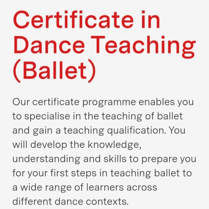ninagaskill's tweet photo. I'm thrilled to share the news that I have been approved by the Royal Academy of Dance, as a CDT Tutor The Certificate in Dance Teaching (Ballet) is a brilliant new teacher training programme. It is an honour be a Tutor and to mentor and nurture, a new generation of teachers. https://t.co/kjKtO2XuY4