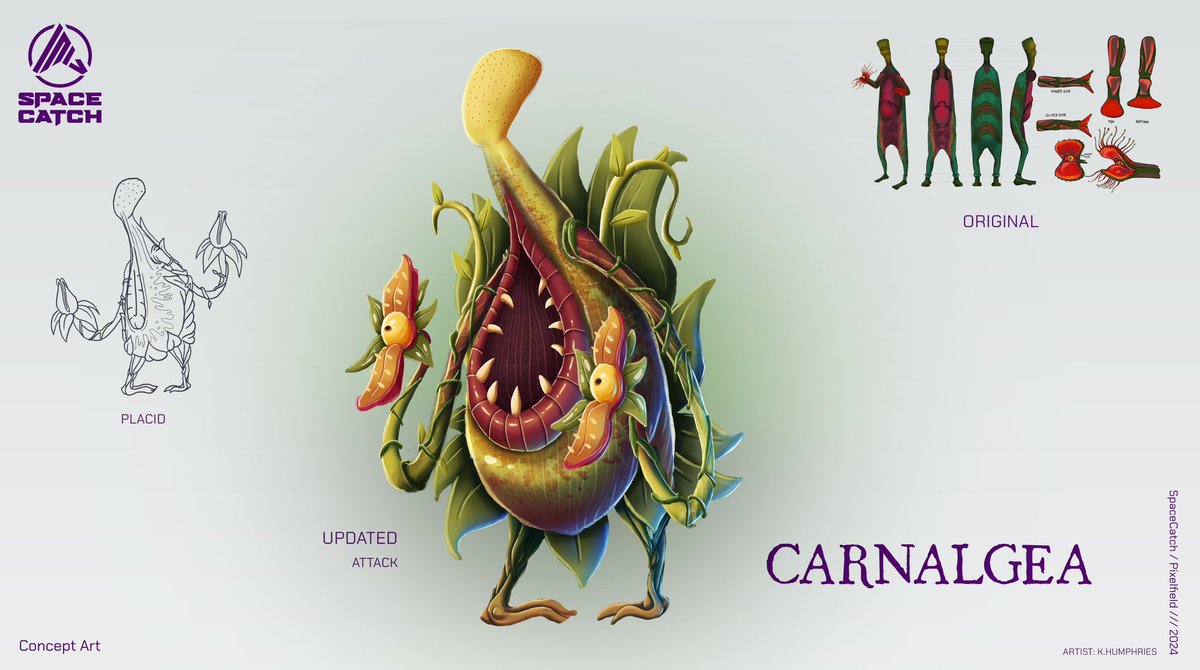 spacecatch_io's tweet photo. 🚀 Hey #Catchers!

Our developers are constantly working behind the scenes to bring you exciting updates, even when we don't always mention them.

Check out this sneak peek at the rework of our enemy CARNALGAE 💥!

#SpaceCatch #GameDev #GameUpdates #P2E https://t.co/3WZfJIu3hE