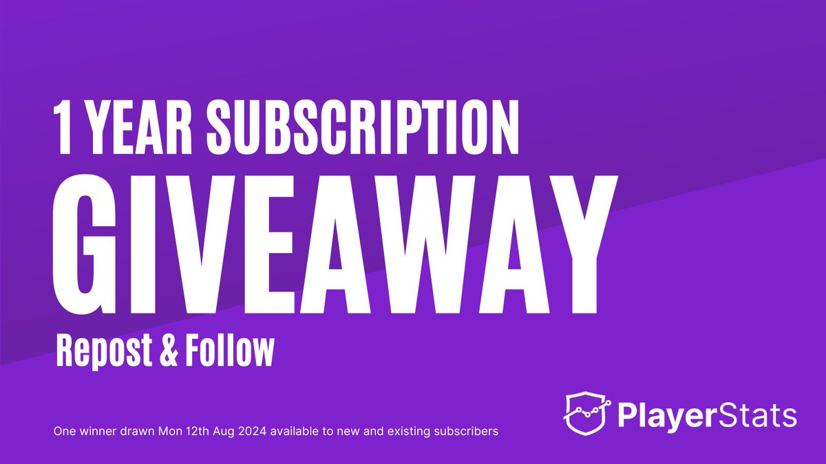 PlayerStatsX's tweet image. ⚽️ Win a 1-Year FREE Subscription to PlayerStats.Football worth £59.99!🚀

To enter:
🔄 Repost this
👍 Follow us

Don't miss out! 🎉