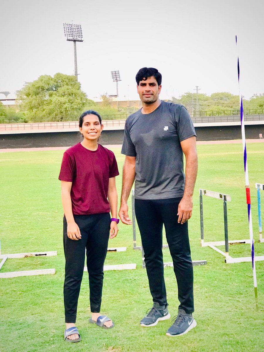 Najiha Alvi (@alvi_najiha) on Twitter photo He’s not only won the gold medal🥇 but also fulfill the dream of many people of his nation. This is the biggest sports achievement in the history of Pakistan.🇵🇰
#Alhamdulilah #Arshad_Nadeem #Olympics2024Paris #Paris2024 #GOLD <a href="/ArshadOlympian1/">Arshad Nadeem</a> He’s not only won the gold medal🥇 but also fulfill the dream of many people of his nation. This is the biggest sports achievement in the history of Pakistan.🇵🇰
#Alhamdulilah #Arshad_Nadeem #Olympics2024Paris #Paris2024 #GOLD <a href="/ArshadOlympian1/">Arshad Nadeem</a>