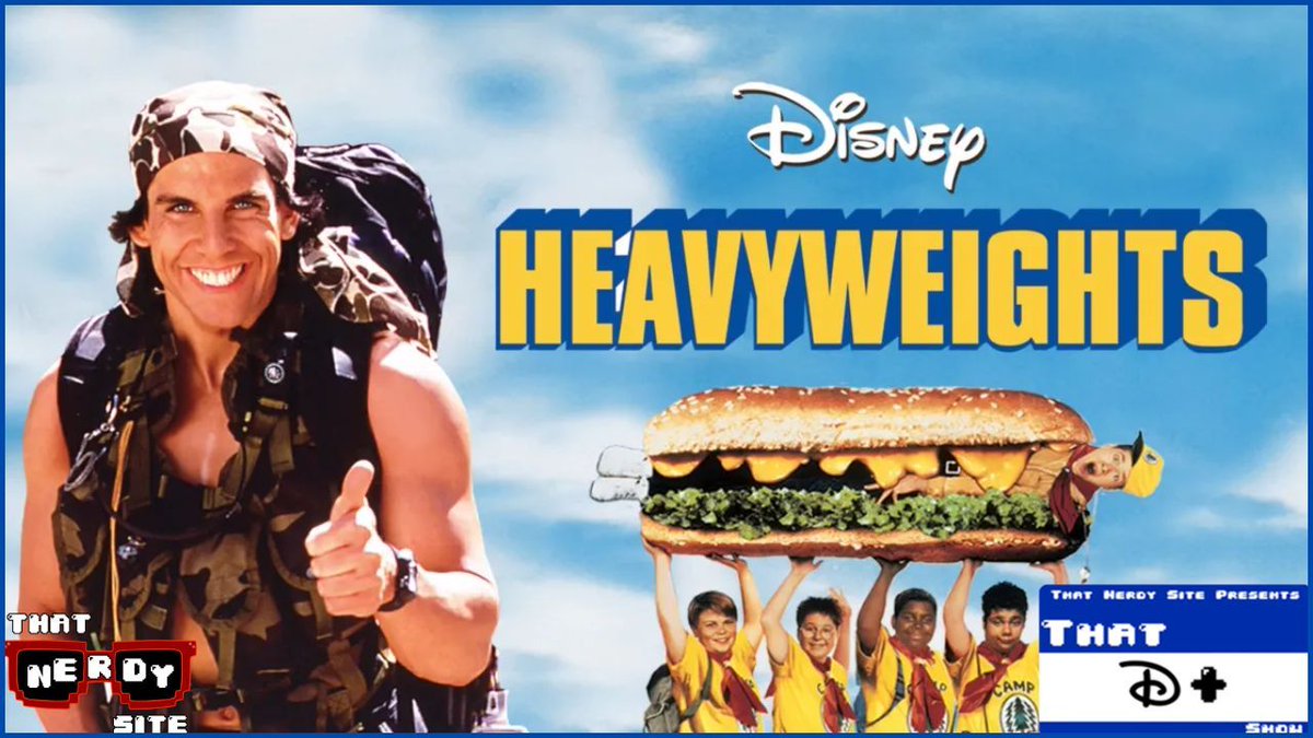 ThatNerdySite's tweet photo. .@TrevorJStarkey and @RevCabbott keep the 90s camp movies going on today's #ThatDPlusShow with a look back at a young Ben Stiller in Heavyweights.
https://t.co/ksSyABxMMj https://t.co/TCmZG2eLgl