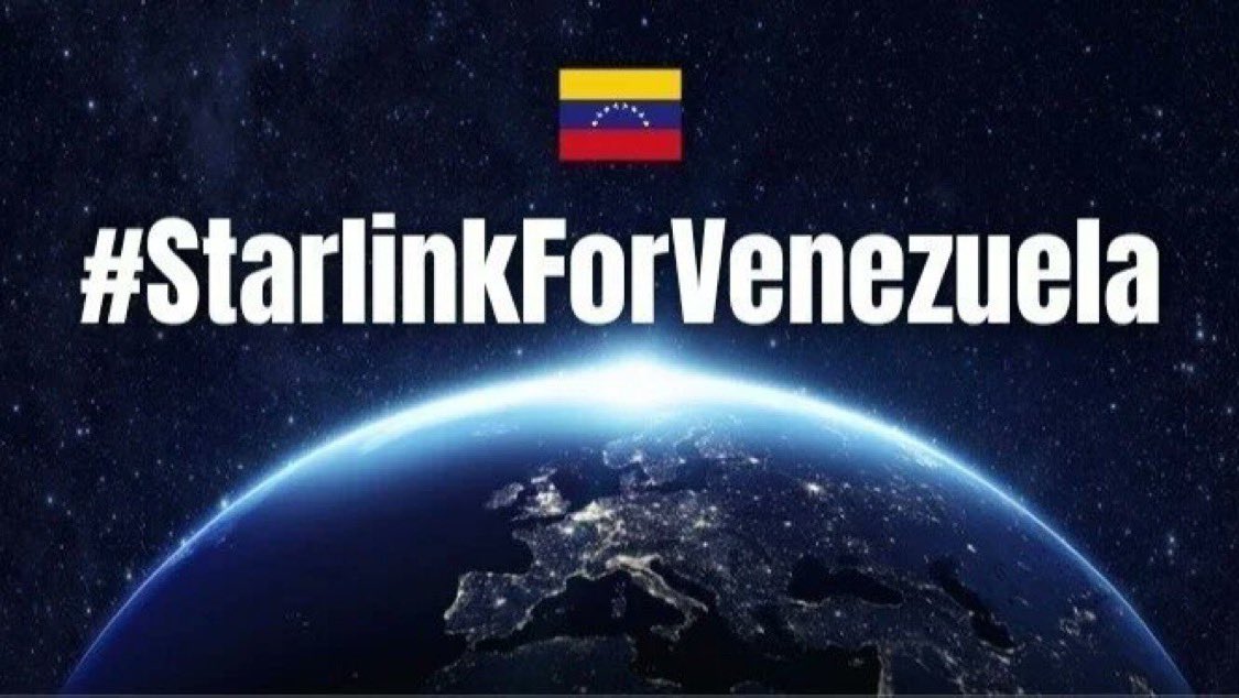🚨| URGENTE: Luego de que hace una semana di la idea y solicité a <a href="/elonmusk/">Elon Musk</a> que habilitara Starlink en Venezuela, miles de venezolanos se unen y le piden a Elon Musk en redes sociales que habilite el servicio para Venezuela luego del bloqueo de X. #StarlinkForVenezuela 🇻🇪