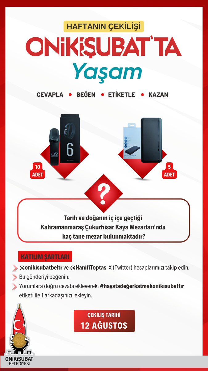 Onikişubat Belediyesi tweet media