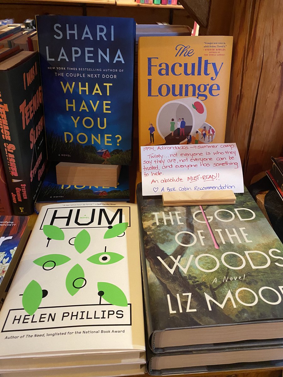 CabinBook's tweet photo. Rainy day in the mountains?  You need a new book or puzzle!

Thurs 11-6
Friday/ Saturday 10-5
Sunday 10-4 https://t.co/JFhPs99Pka