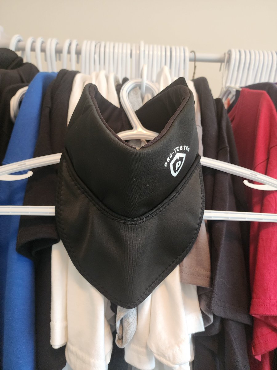 Bob_Langdon's tweet photo. Pro-Tected neck guards now available and BNQ certified. 
Quick turnaround time for any size of order as we have our own manufacturing plants.
Message me with any questions or interest. https://t.co/oM6Jzgu9ls