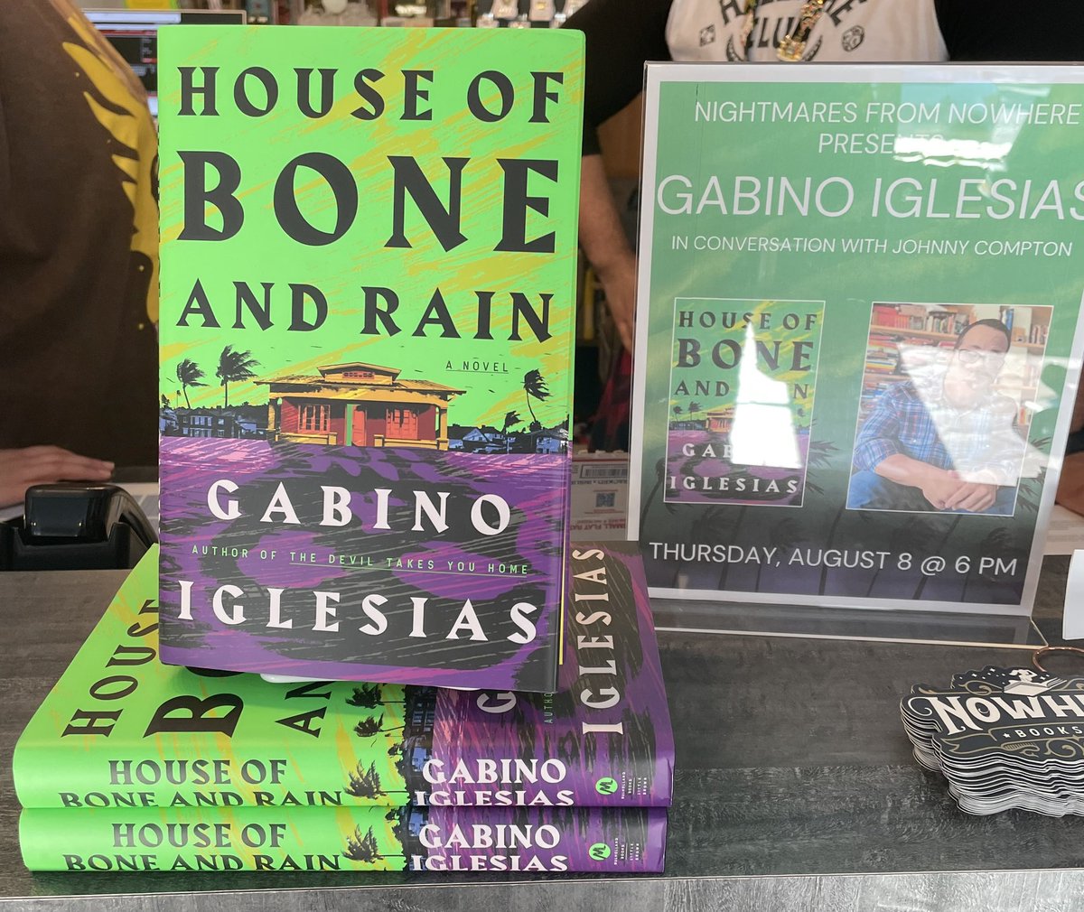 Gabino Iglesias (@gabino_iglesias) on Twitter photo The San Antonio event was awesome! Many thanks to <a href="/ComptonWrites/">Johnny Compton</a> for his time, to <a href="/NowhereBookshop/">NowhereBookshop</a> for having us, and to everyone who came out. It was great to see old friends like <a href="/CelsoHurtadoJr/">Celso Hurtado</a> and <a href="/peterrosch/">Peter Rosch</a>, two dudes you should be reading. The San Antonio event was awesome! Many thanks to <a href="/ComptonWrites/">Johnny Compton</a> for his time, to <a href="/NowhereBookshop/">NowhereBookshop</a> for having us, and to everyone who came out. It was great to see old friends like <a href="/CelsoHurtadoJr/">Celso Hurtado</a> and <a href="/peterrosch/">Peter Rosch</a>, two dudes you should be reading.