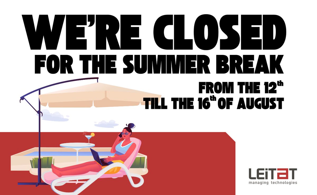 🌞 The summer holidays are here! 🌞

We inform you that we will take a summer break from the 12th until the 16th of August, and our centers in Barcelona, Terrassa and Vilanova del Camí will remain closed.

🔋We will be back on the 19th with our batteries charged. See you soon! 👋🏽