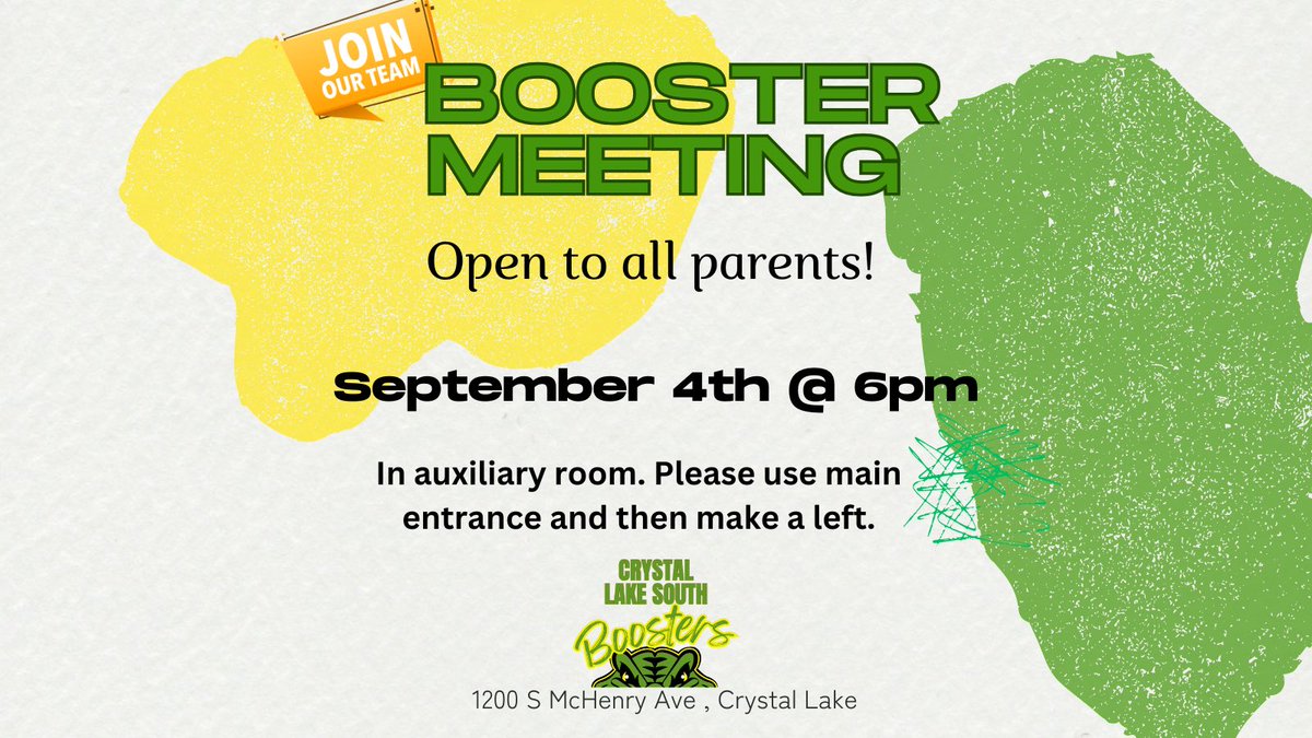 #boosterclubmeeting #clsboosters <a href="/CLsouthathletic/">CLSathletics</a>
